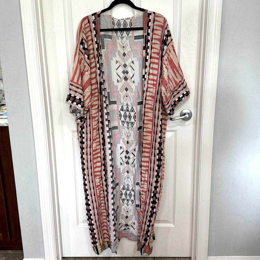 Maxi kimono
